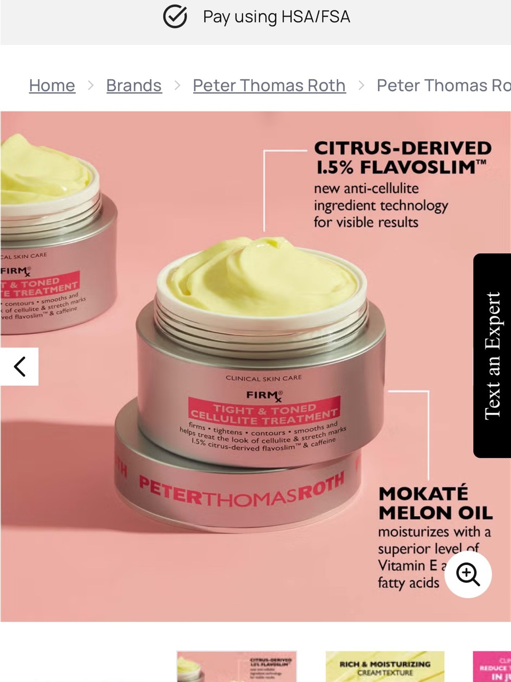 Peter Thomas Roth Tight & Toned Cellulite Treatment — Pink & Silver - Picture 2 of 8